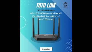 TOTOLINK AC1200 Wireless العراق sadabox اربيل بغداد اكسبلور راوتر TOTOLINK switch [upl. by Cob132]