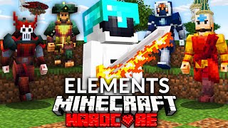 100 Players Simulate Minecrafts Elemental Tournament [upl. by Hilar30]