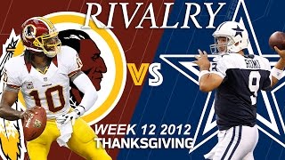 Robert Griffin Dominates the Cowboys on Thanksgiving Day  NFL Highlights [upl. by Lavona]