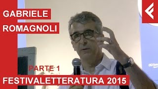 Gabriele Romagnoli quotSolo bagaglio a manoquot al Festivaletteratura  Parte 1 [upl. by Hanikehs]