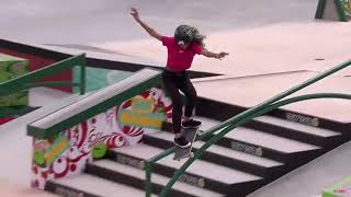 RAYSSA LEAL MEDALHA DE PRATA 2021SKATEBOARD NAS OLIMPIADAS [upl. by Faletti]