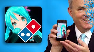 Dominos App feat Hatsune Miku The ad that vanished from YouTube [upl. by Alur]