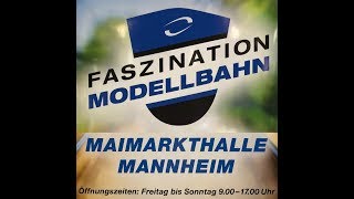 Messerundgang 2019 Faszination Modellbahn Mannheim [upl. by Nyad23]