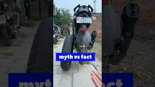 Myth vs fact of Fat tyre of Bike  motorcycle  sportsbike [upl. by Dnalel]