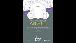 Sew along for the Bobbins and Buttons Angie tshirt pattern [upl. by Vig]