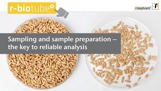 Sampling and sample preparation the key to reliable analysis [upl. by Amles]