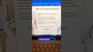 FORGOT to Register for MCAT Exam 😱 premed mcatprep [upl. by Martainn]