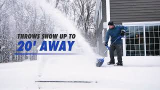 Snow Joe 24VSS13XR  24Volt IONMAX Cordless Snow Shovel  Live Demo [upl. by Griffiths]