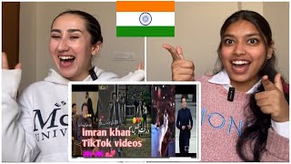 Imdian Reaction on Imran Khan Tik Tok Videos [upl. by Garrot]