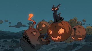 Halloween Lofi 🎃  247 Lofi Radio 🔴  Lofi for Fall  Autumn Chill Autumn Lofi amp Fall Lofi [upl. by Rombert]