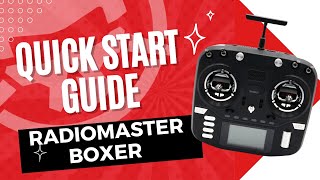 RadioMaster Boxer Quick Start Guide EdgeTX [upl. by Atnuahs]