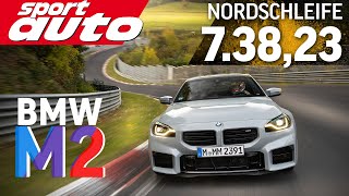 BMW M2 G87  Nordschleife HOT LAP 73823 min  sport auto Supertest [upl. by Enitnelav675]