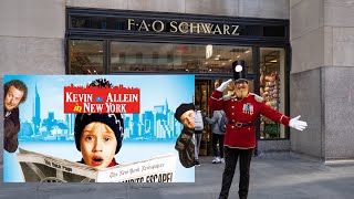 FAO Schwarz Der berühmte Spielzeugladen aus Kevin allein in New York [upl. by Laehpar]