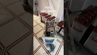 solar inverter part 2 solar solarsystem solarenergy solarpower solarpanels Ashots shortsviral [upl. by Idleman]