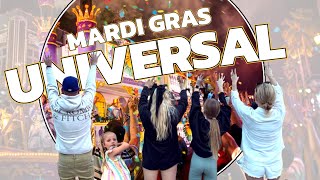 Islands of Adventure  Cowfish  Mardi Gras Parade  Universal Orlando Family Vlog Day 7 [upl. by Aid]