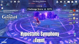 Genshin Impact  Hypostatic Symphony Event Day 1 Gameplay  Full 4275 Score [upl. by Connell]