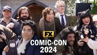 ComicCon 2024  The Bear AHS What We Do in the Shadows Its Always Sunny in Philadelphia  FX [upl. by Maurili]