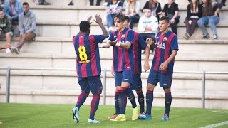 FC Barcelona  Lleida Esportiu 50 División de Honor Juvenil [upl. by Joane]