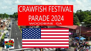 Woodbine Crawfish Festival Parade Video April 27th 2024 [upl. by Wichman]