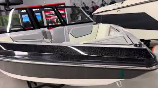 2024 ​⁠Ski nautiqueboats 200 jet black Metal flake with lunar white and haze grey Stock 7549 [upl. by Hewitt594]