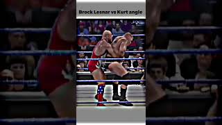 quotBrock Lesnar vs Kurt Angle  Unforgettable WWE Match Highlightsquot [upl. by Medlin]