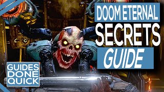 Doom Eternal Exultia Level 2 Secrets Guide [upl. by Gracye399]