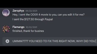 I paid an editor 12750 to edit The ODER 4 and this is what he sends me… [upl. by Simaj]