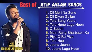 🔴 Live  Best Of Atif Aslam  Atif Aslam Top 10 Songs Jukebox  Atif Aslam Hit Songs 2024 [upl. by Bernetta]