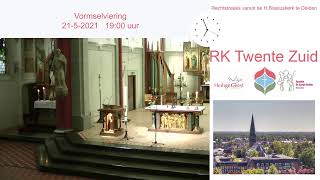 2252021 Het HVormsel Eucharistieviering live vanuit de HBlasiuskerk te Delden [upl. by Earised]