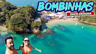 ROLÊ EM BOMBINHAS  PRAIA DA SEPULTURA LAGOINHA INGLESES BOMBINHAS BOMBAS 4 ILHAS E MAIS Vlog [upl. by Janifer]