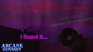 THE EPICENTER EXPLORED Epicenter voyage P2  Arcane Odyssey [upl. by Ammej]