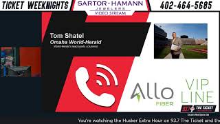 The Husker Football Hour wTom Shatel  October 28th 2024 [upl. by Fineman176]