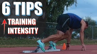 6 Tips To Increase Sprint Training Intensity amp Run Faster [upl. by Fe424]