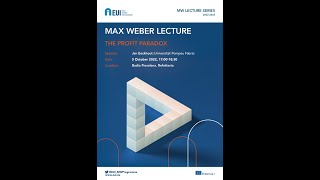 MW Lecture with Professor Jan Eeckhout October 2022 [upl. by Lorant]