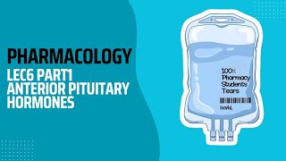 Pharmacology Lec6 part1  Anterior pituitary hormones  صيدلة م4ك2 [upl. by Eirellam]