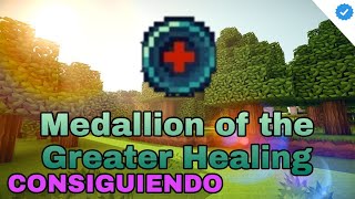 Minecraft GOBBER mod Medallón de gran CURACIÓN [upl. by Aicilegna]