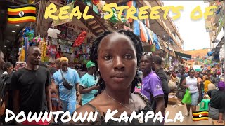 My First impression of Downtown Kampala Uganda 🇺🇬 as KenyanUnbelievable ‼️ [upl. by Disraeli390]