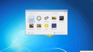 Windows 7 Calendar  Windows 7 Gadgets by Nicholas Lee Fagan [upl. by Elacim]