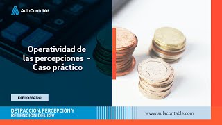 Operatividad de las percepciones  Caso práctico [upl. by Sherwynd]