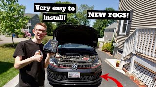 The MK7 GTI Gets New Fog Lights [upl. by Fatimah]