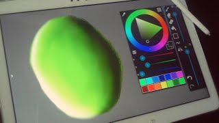 Color blending techniques in Artflow part1 Drawing class [upl. by Nivej]