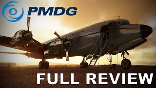 PMDG DC6  Real Pilot  Detailed Review  Full Flight  Microsoft Flight Simulator [upl. by Cyb268]