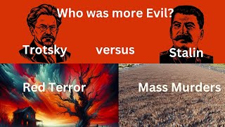 Evil Rivals Trotsky vs Stalin – Who Was Worse [upl. by Ecyned]