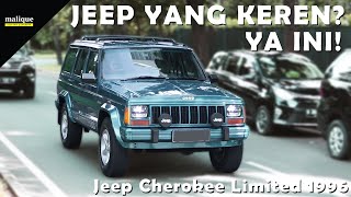 JEEP CHEROKEE LIMITED 1996 BURUAN PARA KOLEKTOR JAMAN NOW  REVIEW INDONESIA [upl. by Boyse716]