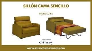 Sillón cama con sistema relax [upl. by Airdnas]