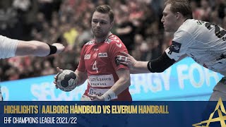 HIGHLIGHTS  Aalborg Håndbold vs Elverum Handball  Round 12  EHF Champions League 202122 [upl. by Roseanne423]