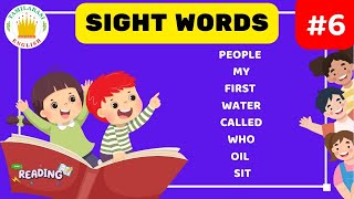 Sight Words  Sight Words Kindergarten  HighFrequency Words with example Tamilarasi English [upl. by Aimil]