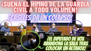 🤣VOX REVIENTA un AQUELARRE de PODEMOS y los SEPARATISTAS🤣 🇪🇸¡¡CON EL HIMNO DE LA GUARDIA CIVIL🇪🇸 [upl. by Otrebron]