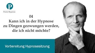 Werde ich in der Hypnose Dinge gegen meinen Willen tun [upl. by Sulihpoeht129]