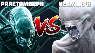 Neomorph VS Praetomorph  ALIEN XENOMORPH FIGHT  WHO WINS [upl. by Ahsenar]